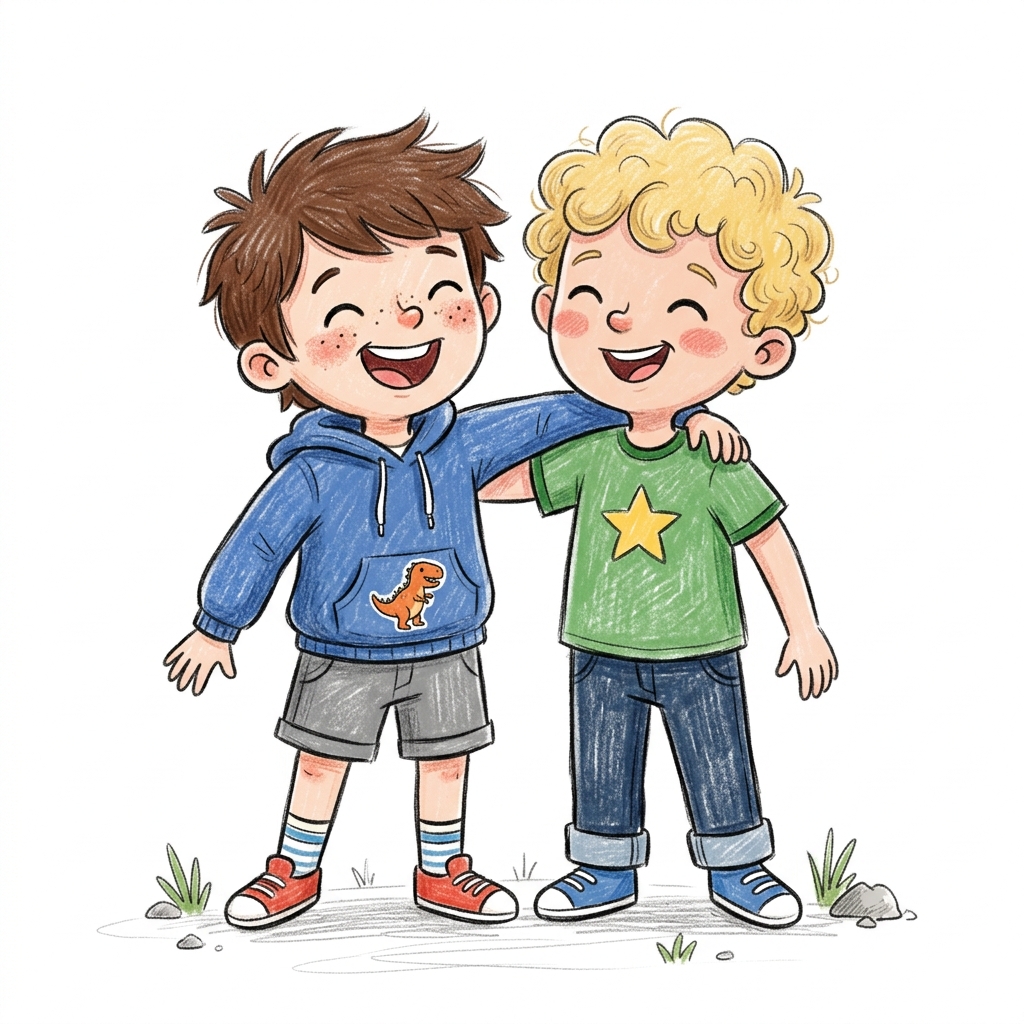 2 boys best friends